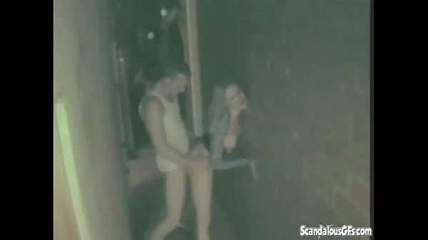 Couple Licking and Fucking Pussy at Back House Caught on camera
