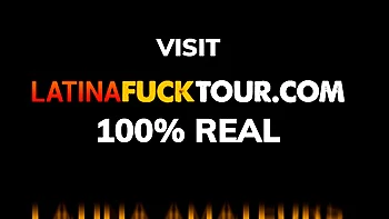 BBW Latina Gags on Euro Big Black Cock