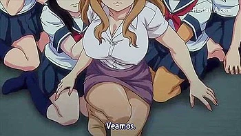 Professora e alunas fodidas e gozadas por dentro