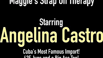 Tender Angelina Castro and Maggie Green Big Tits Fuck