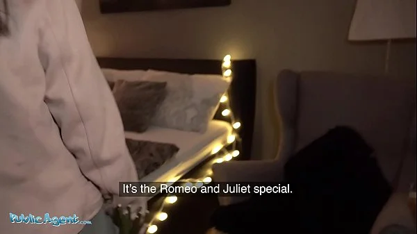 Public Agent Aaeysha gets fucked on Valentines Day in a hotel room