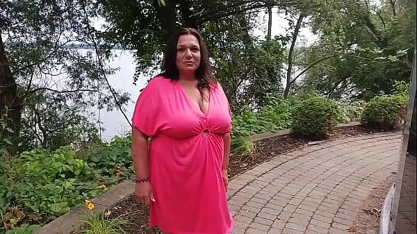 Homemade amature outdoors. Rad Brad Milf gets pussy fucked and throats cock part 1