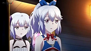 Grosse chatte, gros cul et grosse queue d'Erin en gangbang