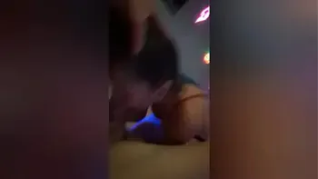 couple MMF threesome. Friend cums too quick, gets blowjobs from wife all night