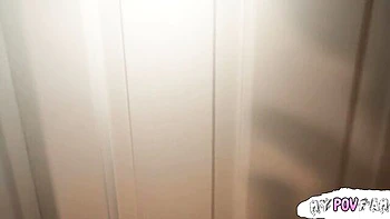 Stepson Fucks Hot Stepsister POV Creampie