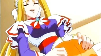 Blonde Anime Babe Gets Hardcore BJ