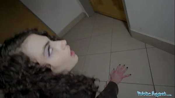 Public Agent she fucks and sucks and loves a good hard spanking too