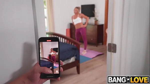 At Home Gym Sex Johnny Love, Madison Brite