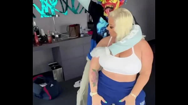 Mz Dani and Gibby Clowning around in a penthouse downtown Atlanta