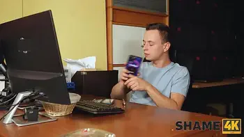 SHAME4K. Big Time Dildo Addict