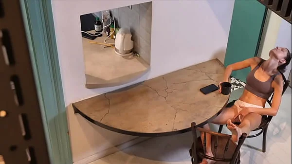 Hidden security camera sex