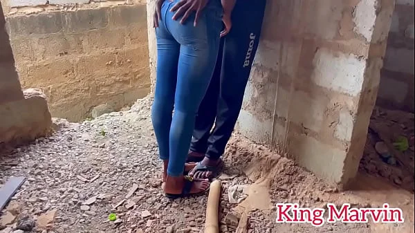 ⭐ Teen fuck for money ⭐  Somewhere in Africa Fucking in an uncompleted building ( watch Full video on Xred)