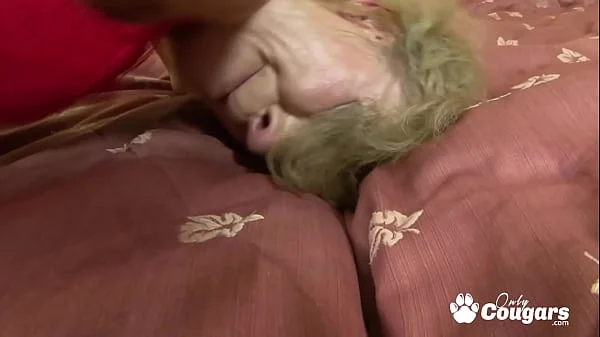 Granny Puts On Some Sexy Lingerie And Gets Fucked In The Ass - Granny Anal