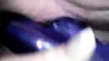 Blonde BBW Fucking Herself with Dildo