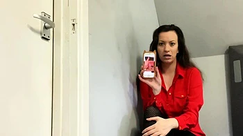 Classy British Babe Teases with Micropenis BDSM Play