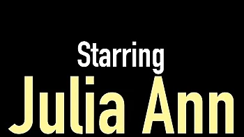 Blonde MILF Julia Ann’s Huge Fake Tits Get Fucked