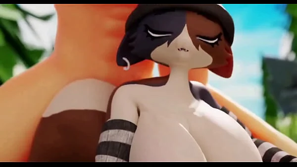 Sexy cat woman's takes big cock well