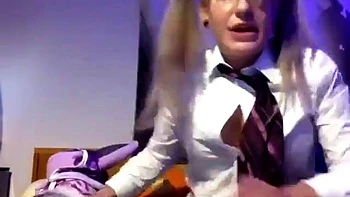 Unholdy melody uk teen uniform: Blonde, Chaturbate  Solo Porn