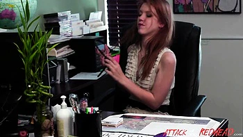 Attack of the Redhead - red hair dirt