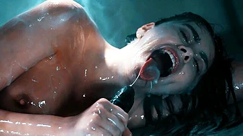 Covered in cum movie with incomparable hustler from Hentaied