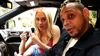 Gorgeous missionary pose fuck with a flexible blonde Braylin Bailey