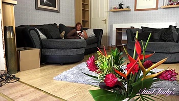 Spying on Beau Masturbating in the Living Room