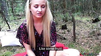 Keira and Michelle are enjoying outdoor pussy-licking so much
