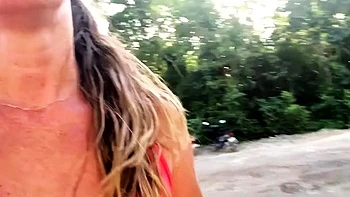POV face close up cumshot