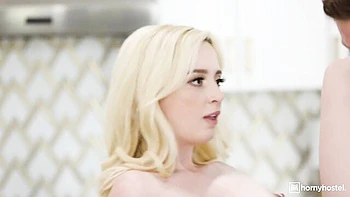 Stunning doggy style anal with a passionate young blonde Lexi Lore