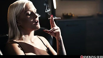 Big cock smut with dollish Kristof Cale and Zazie Skymm from Smoking Hawt